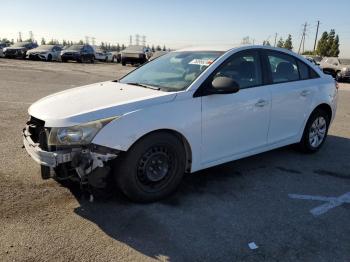  Salvage Chevrolet Cruze