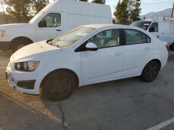  Salvage Chevrolet Sonic