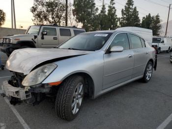  Salvage INFINITI G35