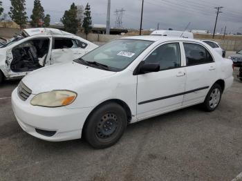  Salvage Toyota Corolla