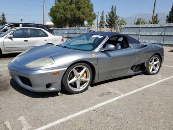  Salvage Ferrari 360 Spider