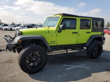  Salvage Jeep Wrangler