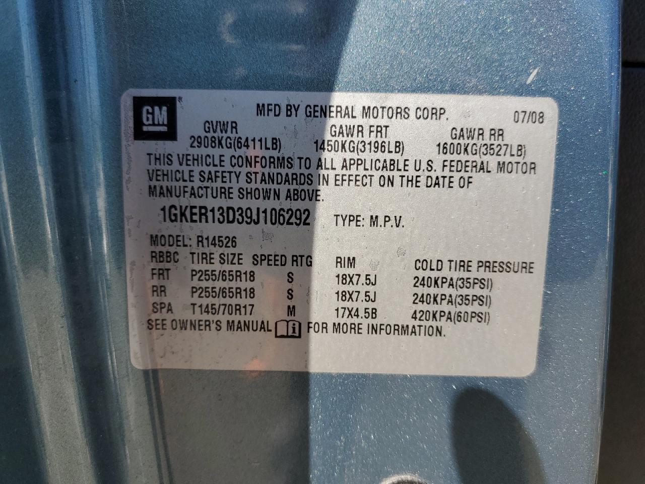 GMC Acadia Sle Image 12