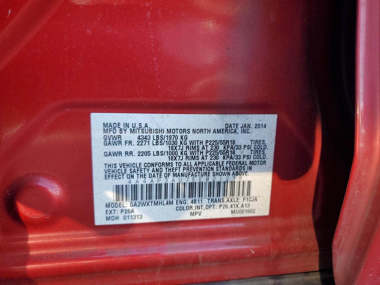 Mitsubishi Outlander Es Image 10