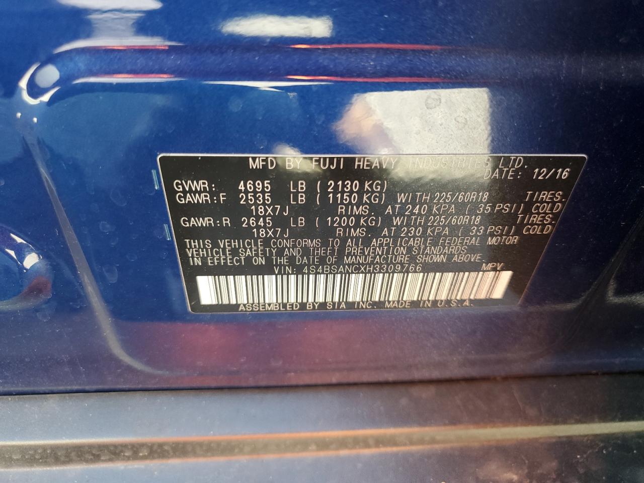 Subaru Outback 2.5i Limited Image 6