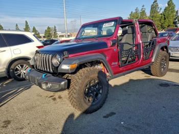  Salvage Jeep Wrangler