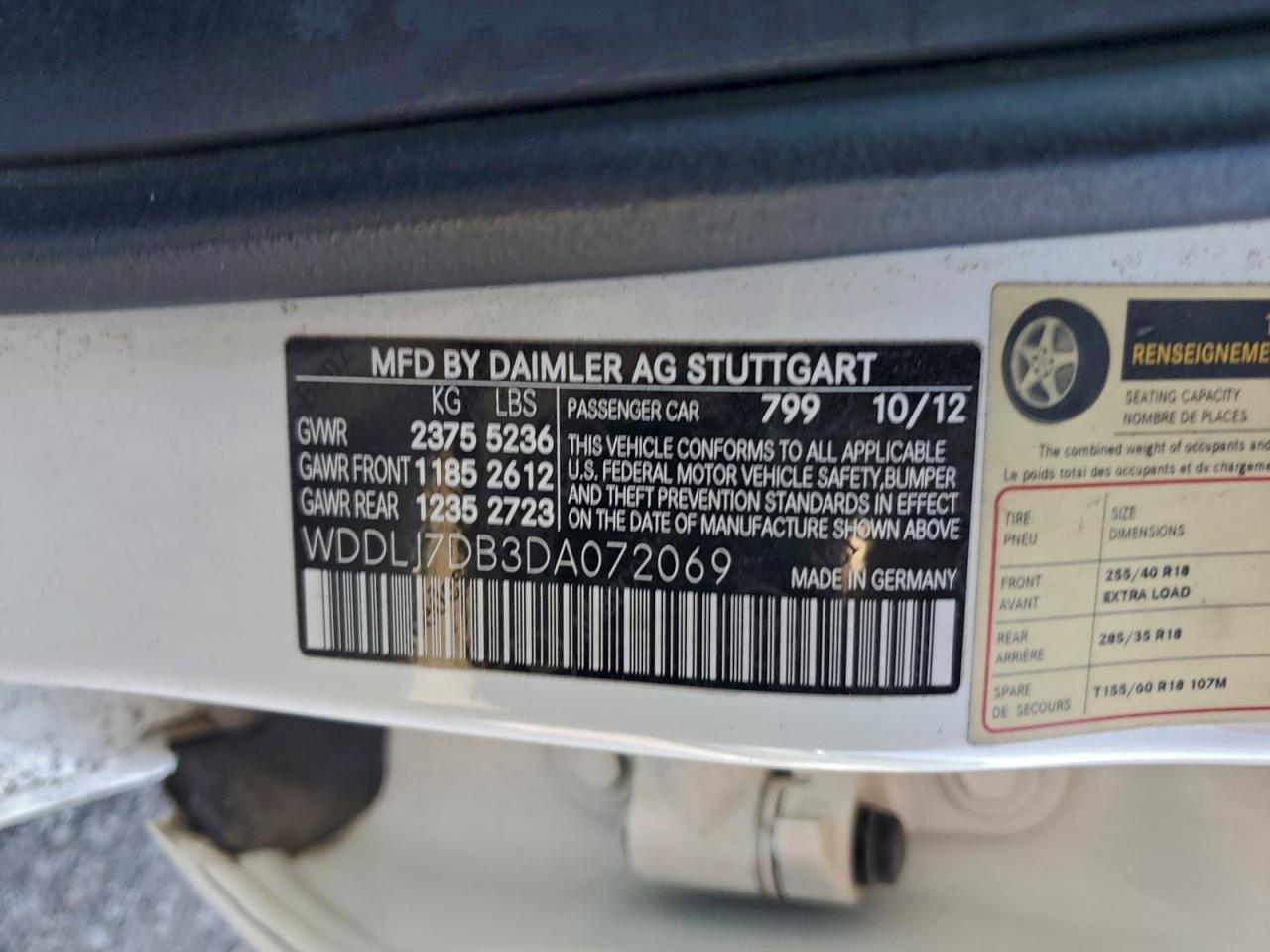 Mercedes-Benz Cls-class 550 Image 12