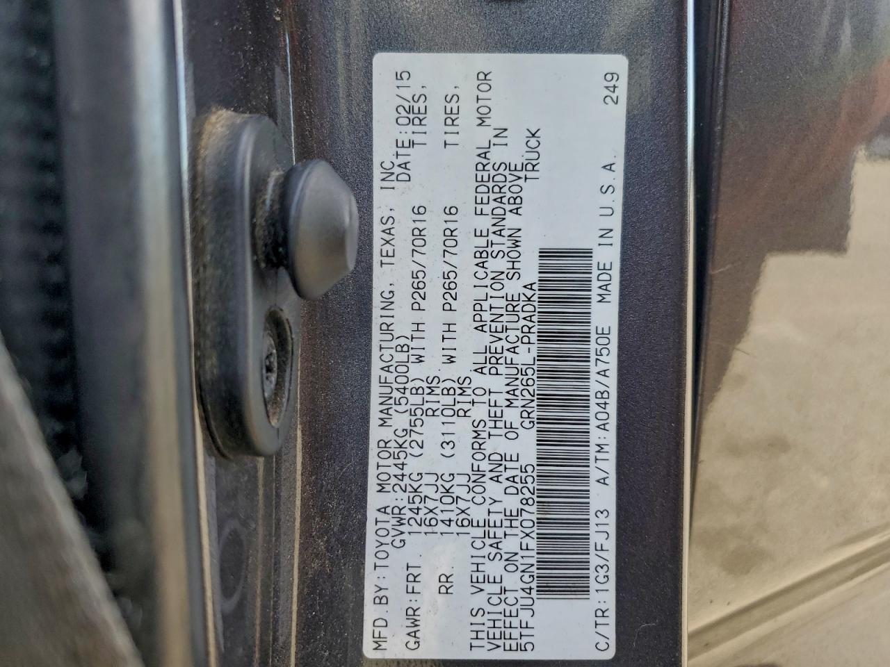 Toyota Tacoma Double Cab Prerunner Image 2