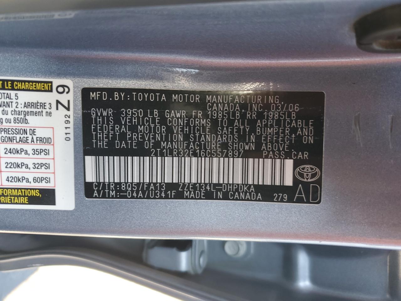 Toyota Corolla Base Image 10