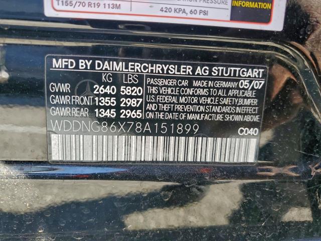 Mercedes-Benz S-Class 550 4matic Image 10