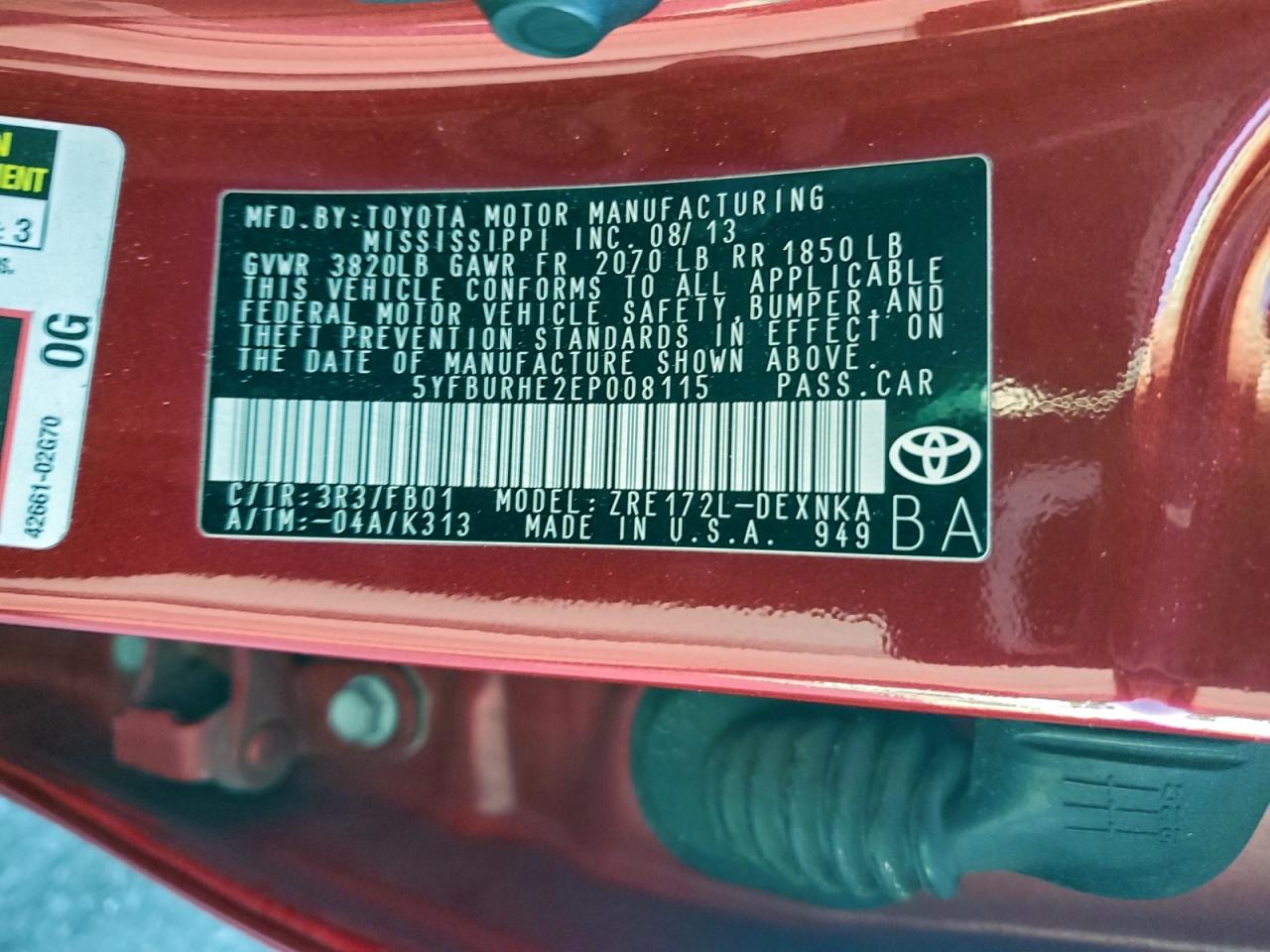 Toyota Corolla L Image 10