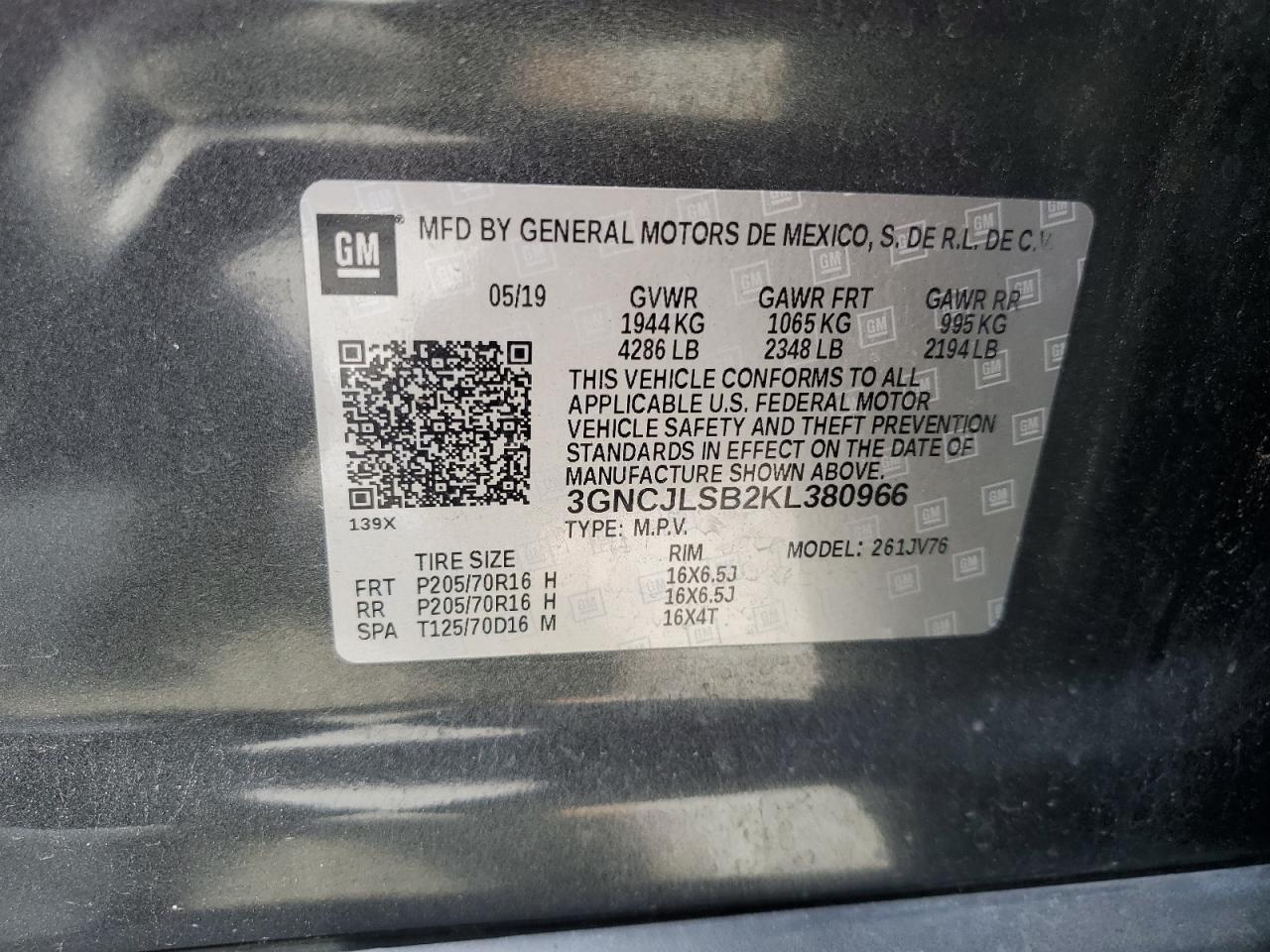 Chevrolet Trax 1lt Image 10