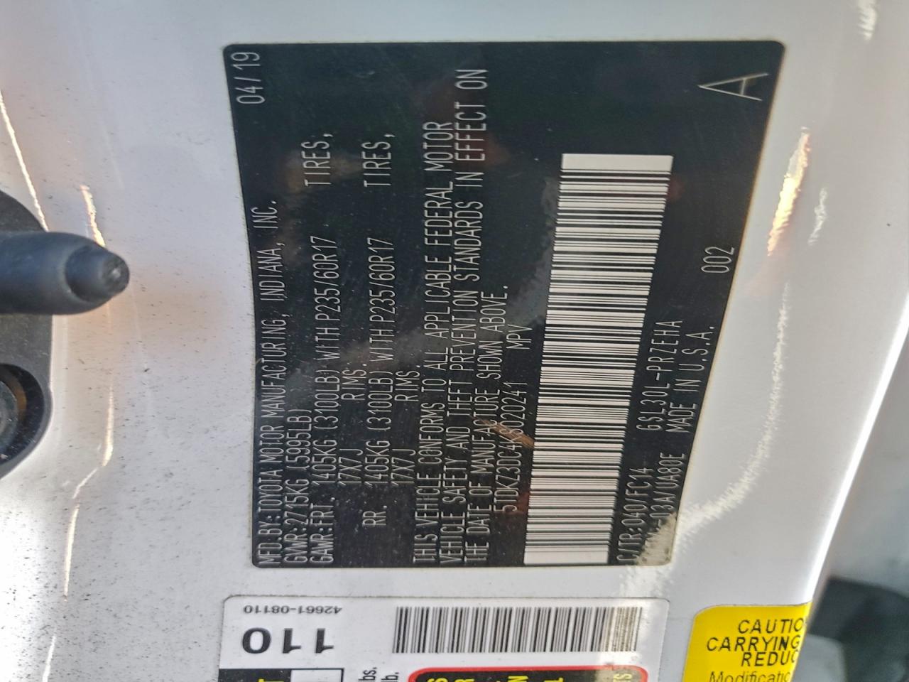 Toyota Sienna Le Image 11