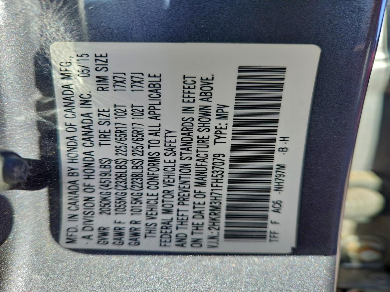 Honda Crv Exl Image 13