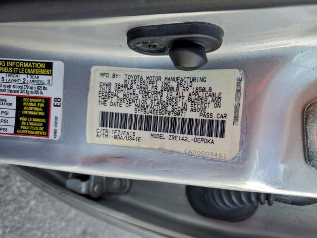 Toyota Corolla Base Image 10