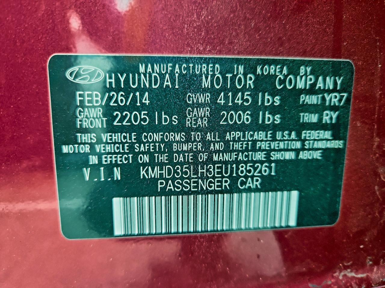 Hyundai ELANTRA Image 10