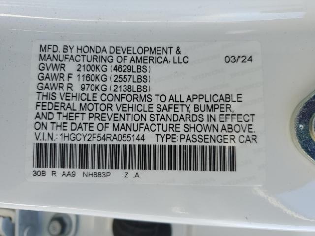 Honda Accord Hybrid Sport Image 10