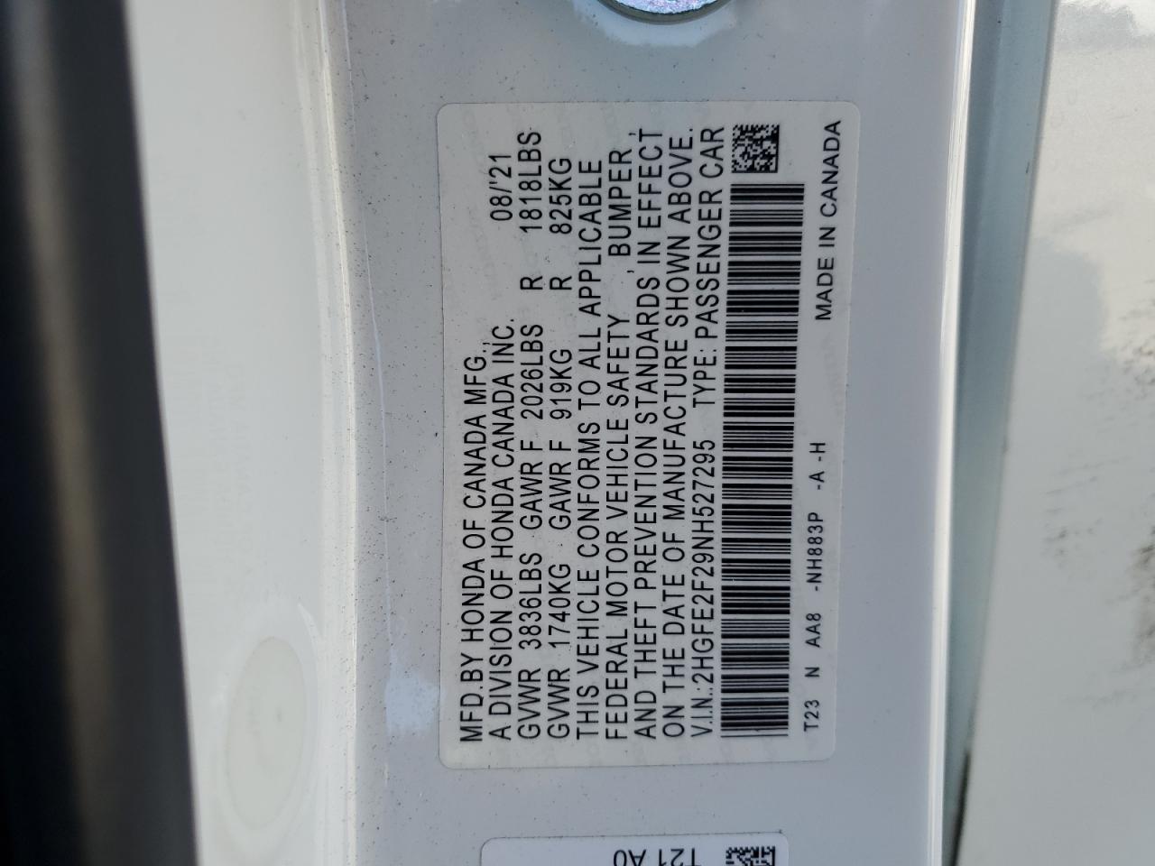 Honda Civic Lx Image 10