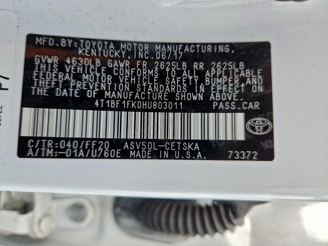 Toyota Camry Le Image 2