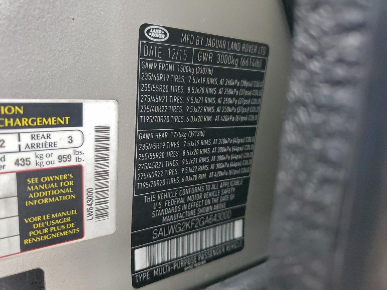 Land Rover Range Rover Se Image 11