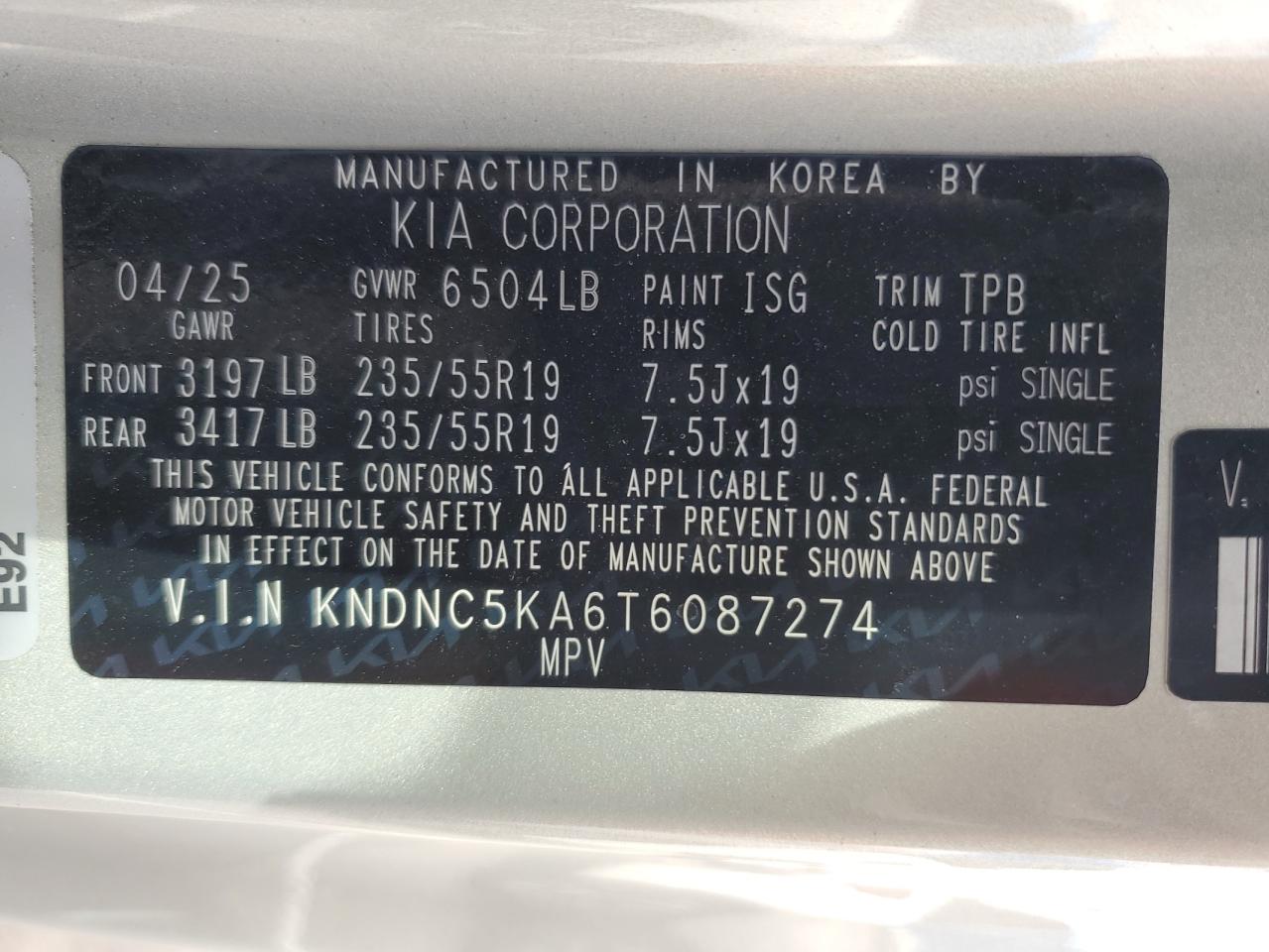 Kia Carnival Ex Image 13