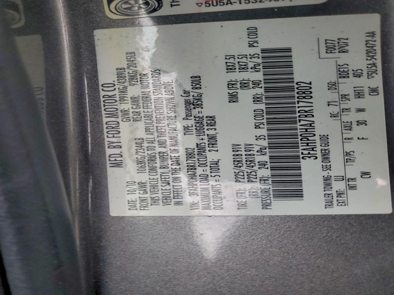 Ford Fusion Se Image 12