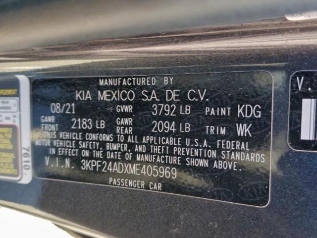 Kia Forte Fe Image 2