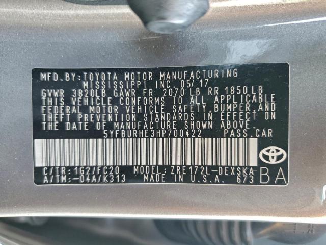 Toyota Corolla L Image 10