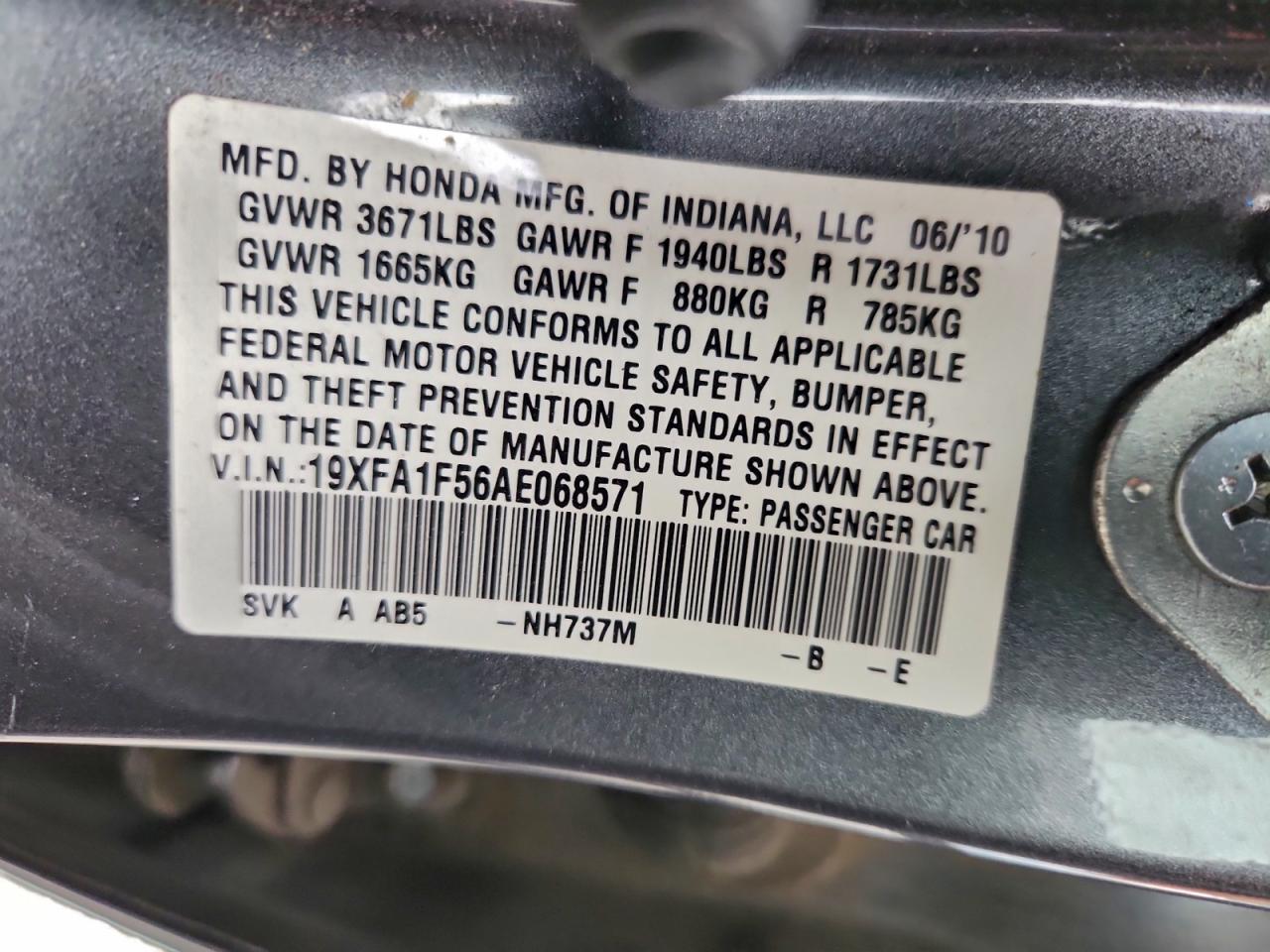 Honda Civic Lx Image 9