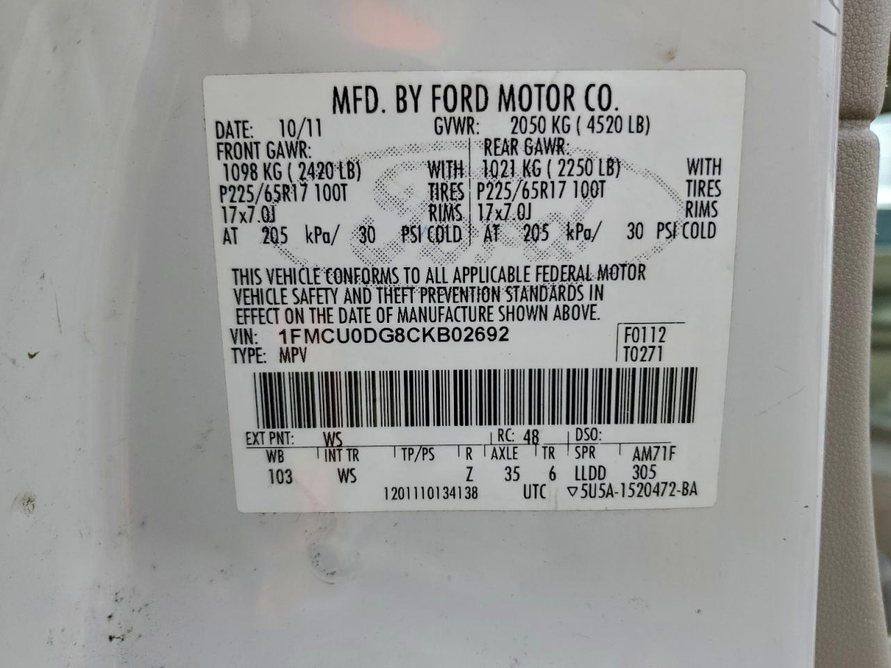 Ford Escape Xlt Image 7