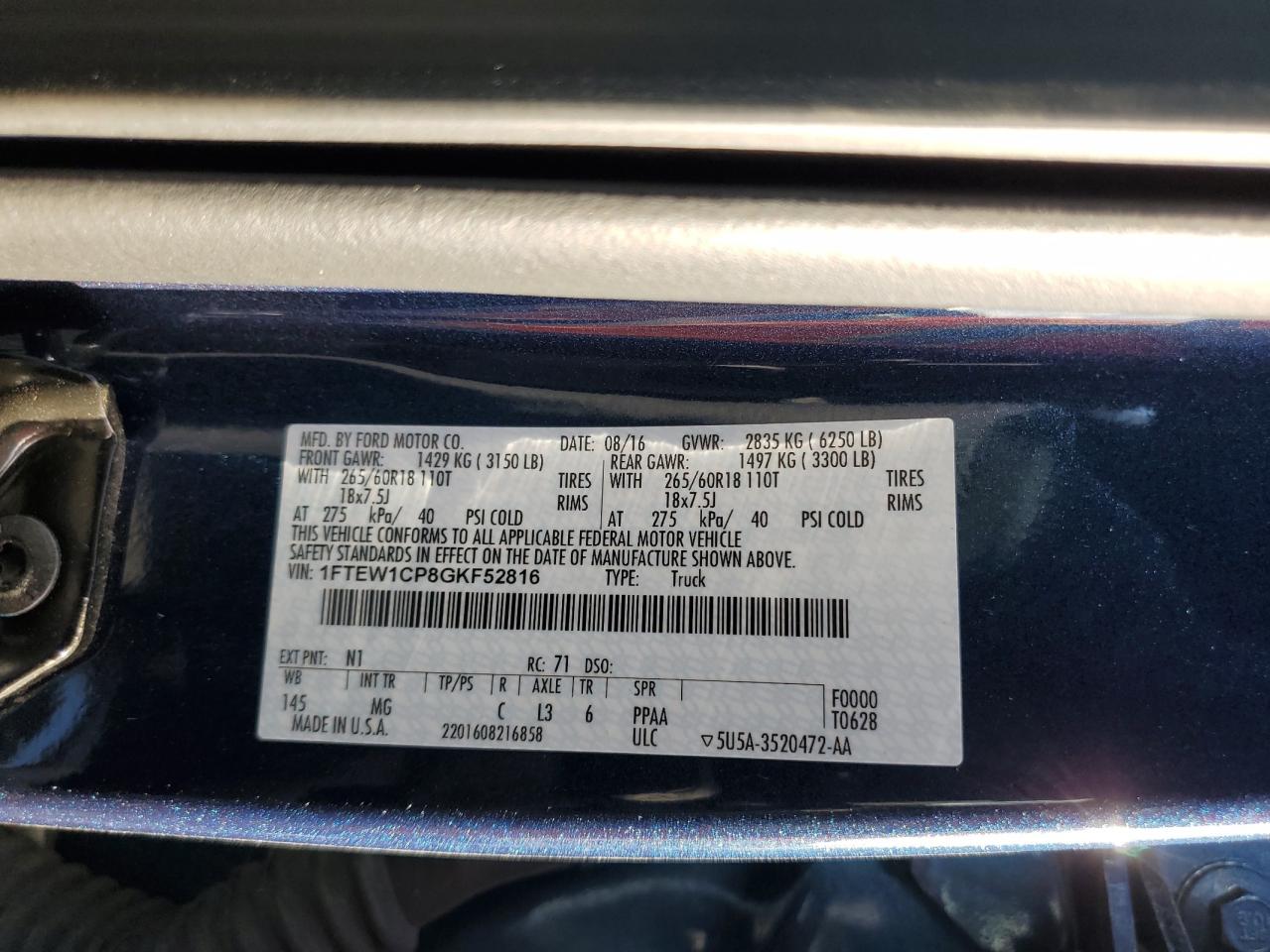 Ford F-150 Supercrew Image 8