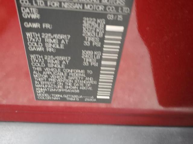 Nissan Rogue S Image 9