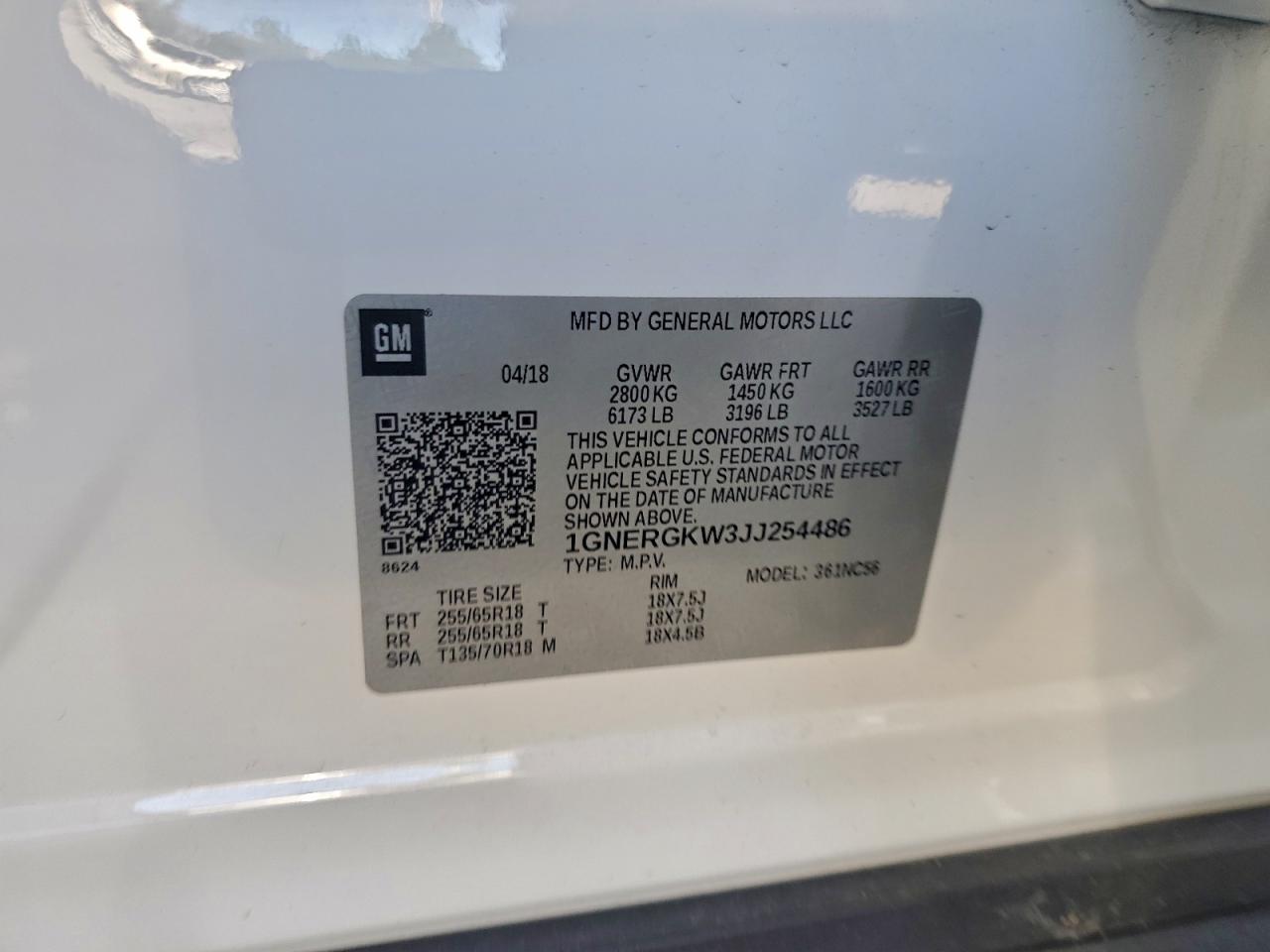 Chevrolet Traverse Lt Image 8