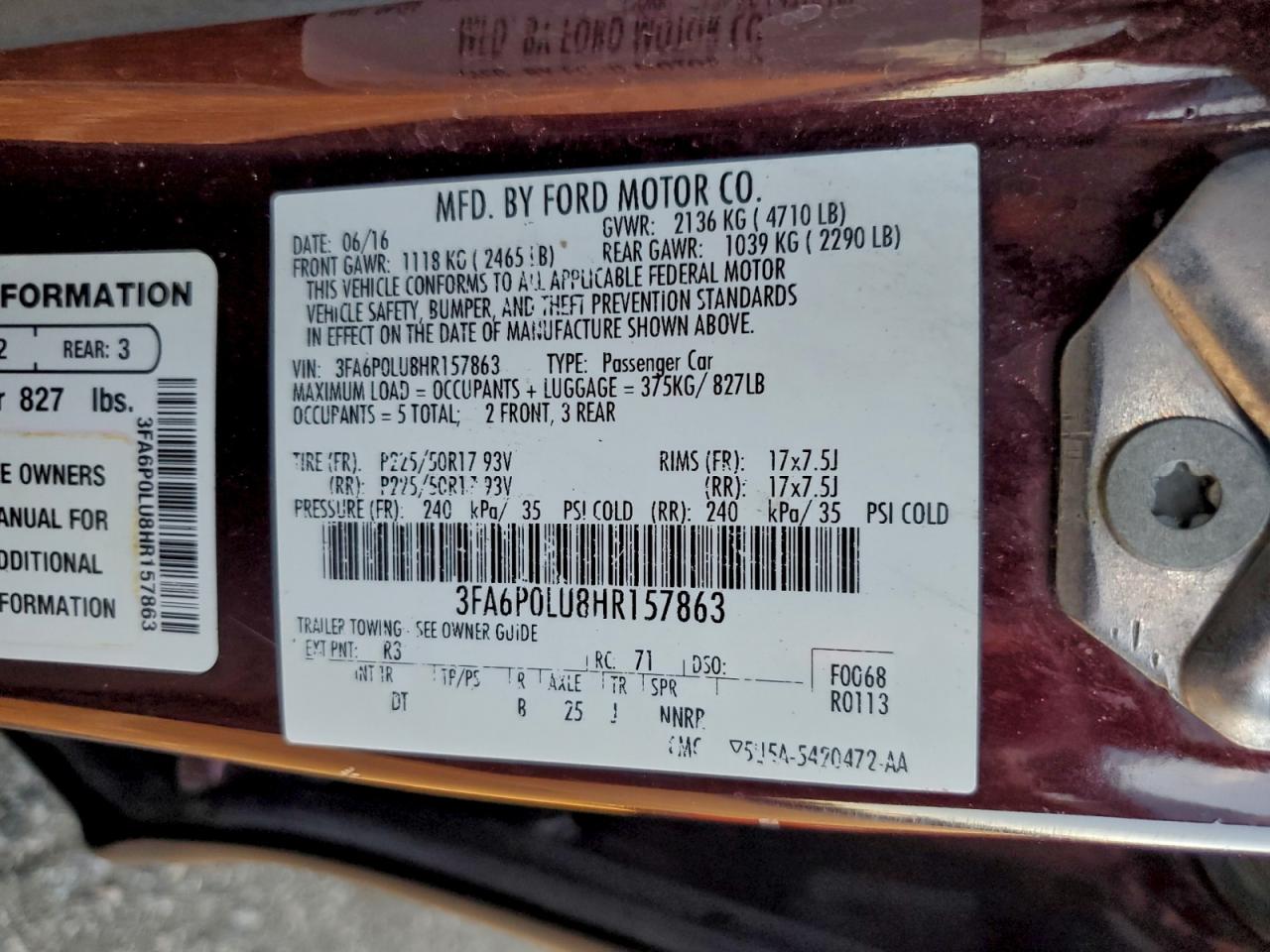 Ford Fusion Se Hybrid Image 10