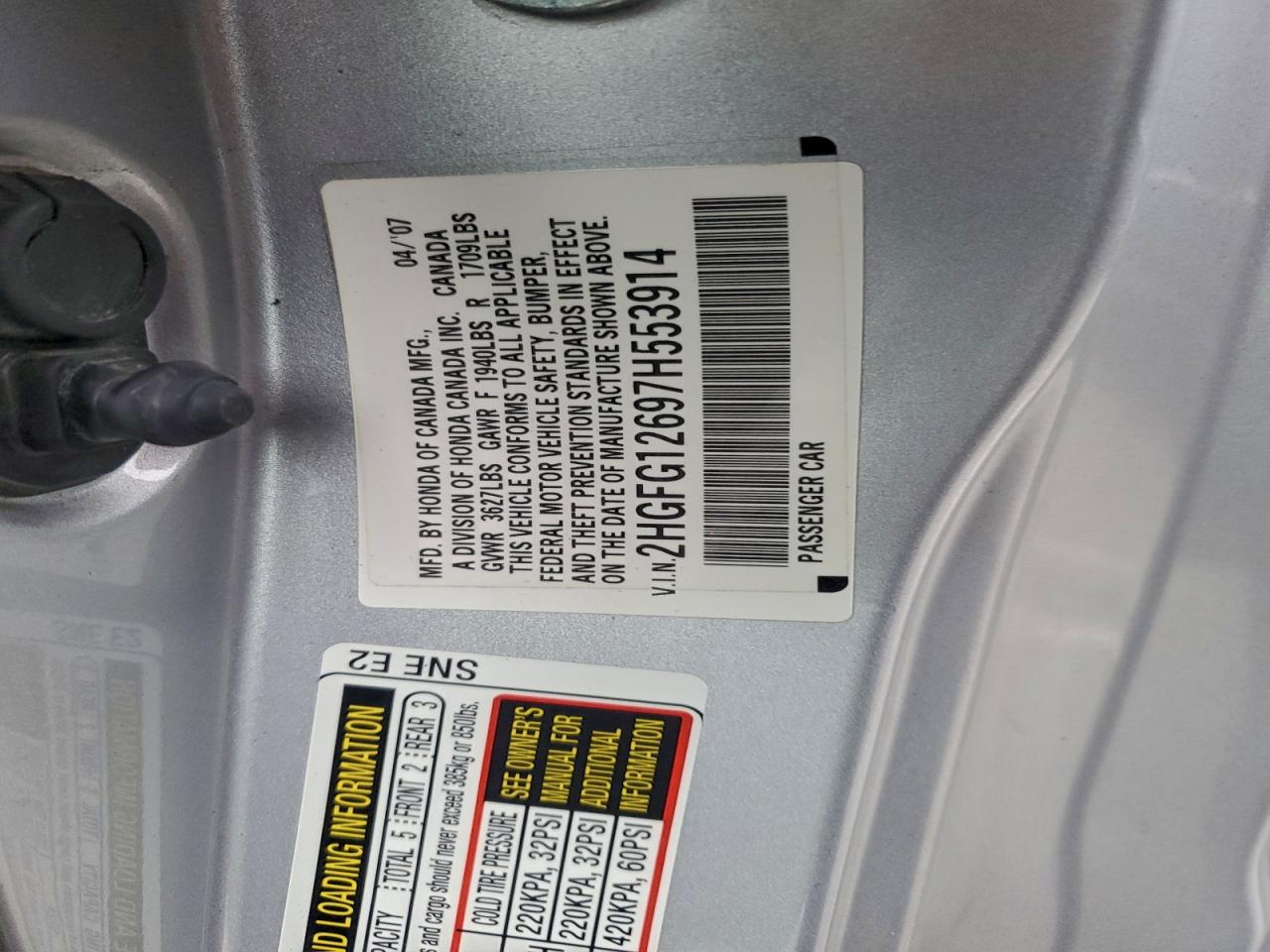 Honda Civic Lx Image 3