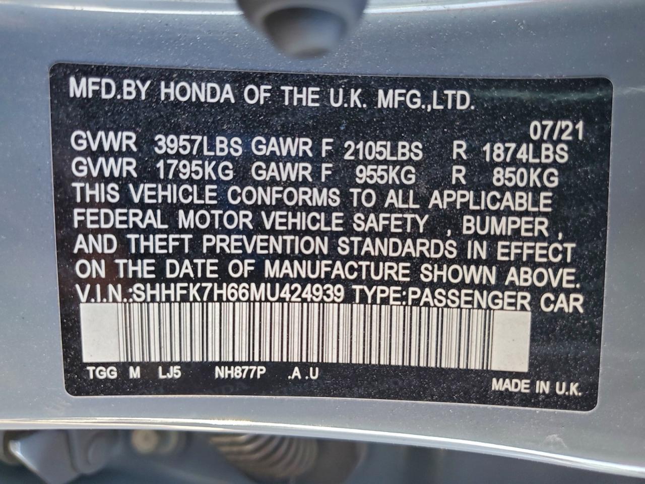 Honda Civic Ex Image 5