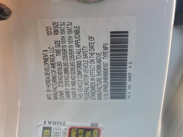 Honda Odyssey Touring Image 10