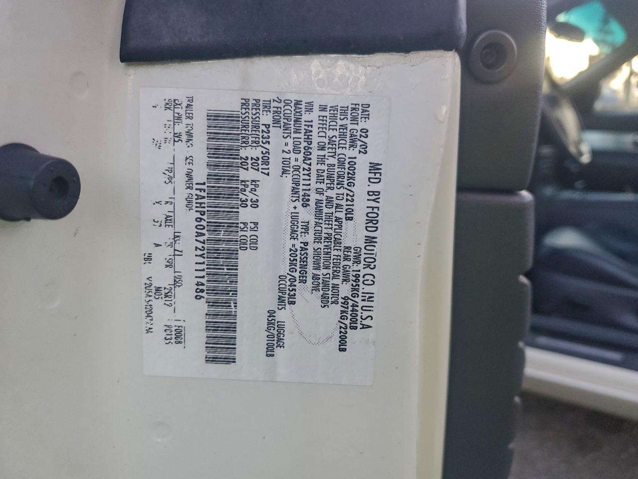 Ford Thunderbird Image 7