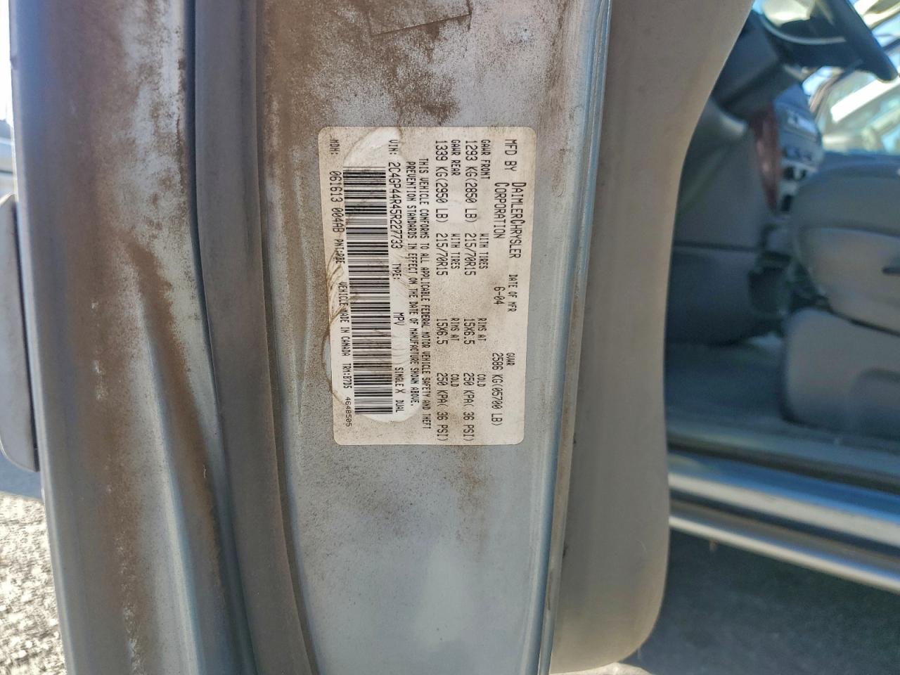 Chrysler Minivan Lx Image 11