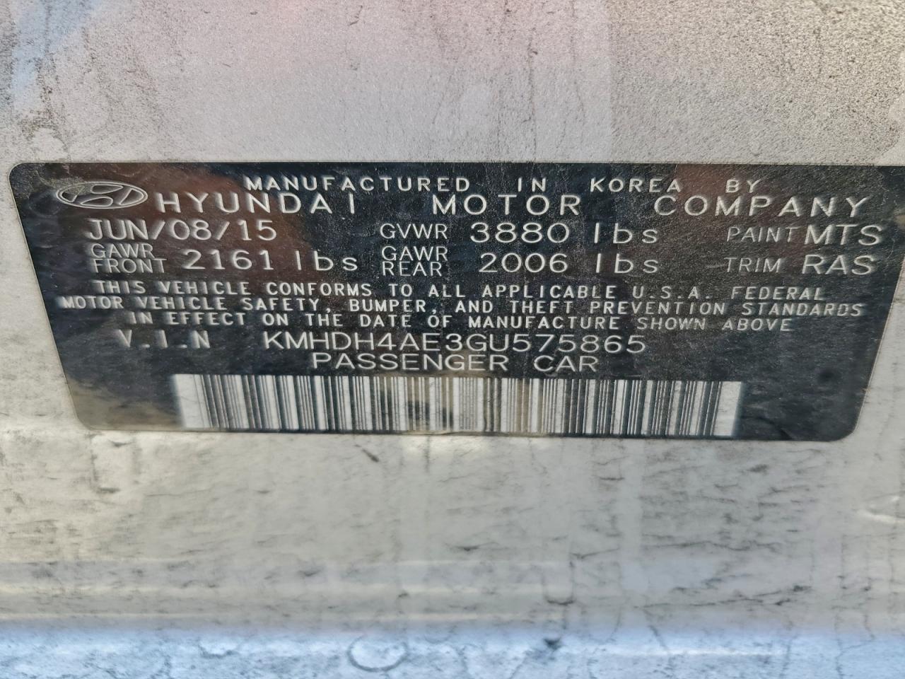 Hyundai ELANTRA Se Image 7