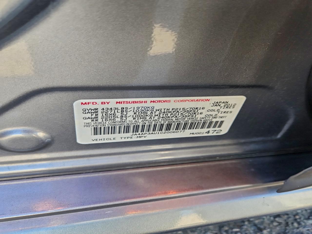 Mitsubishi Outlander Es Image 12