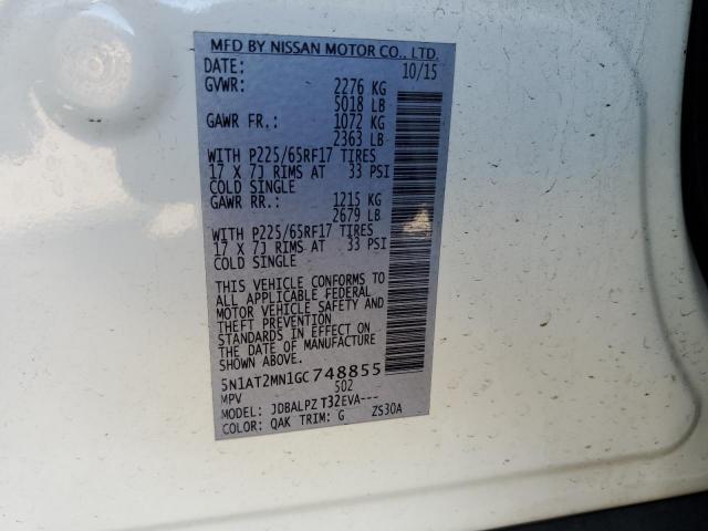 Nissan Rogue S Image 9