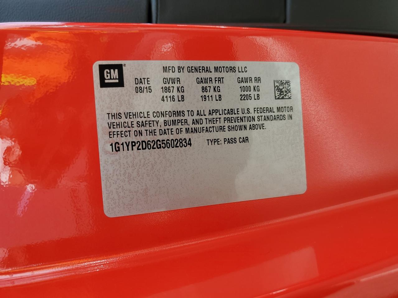 Chevrolet Corvette Z06 1lz Image 10