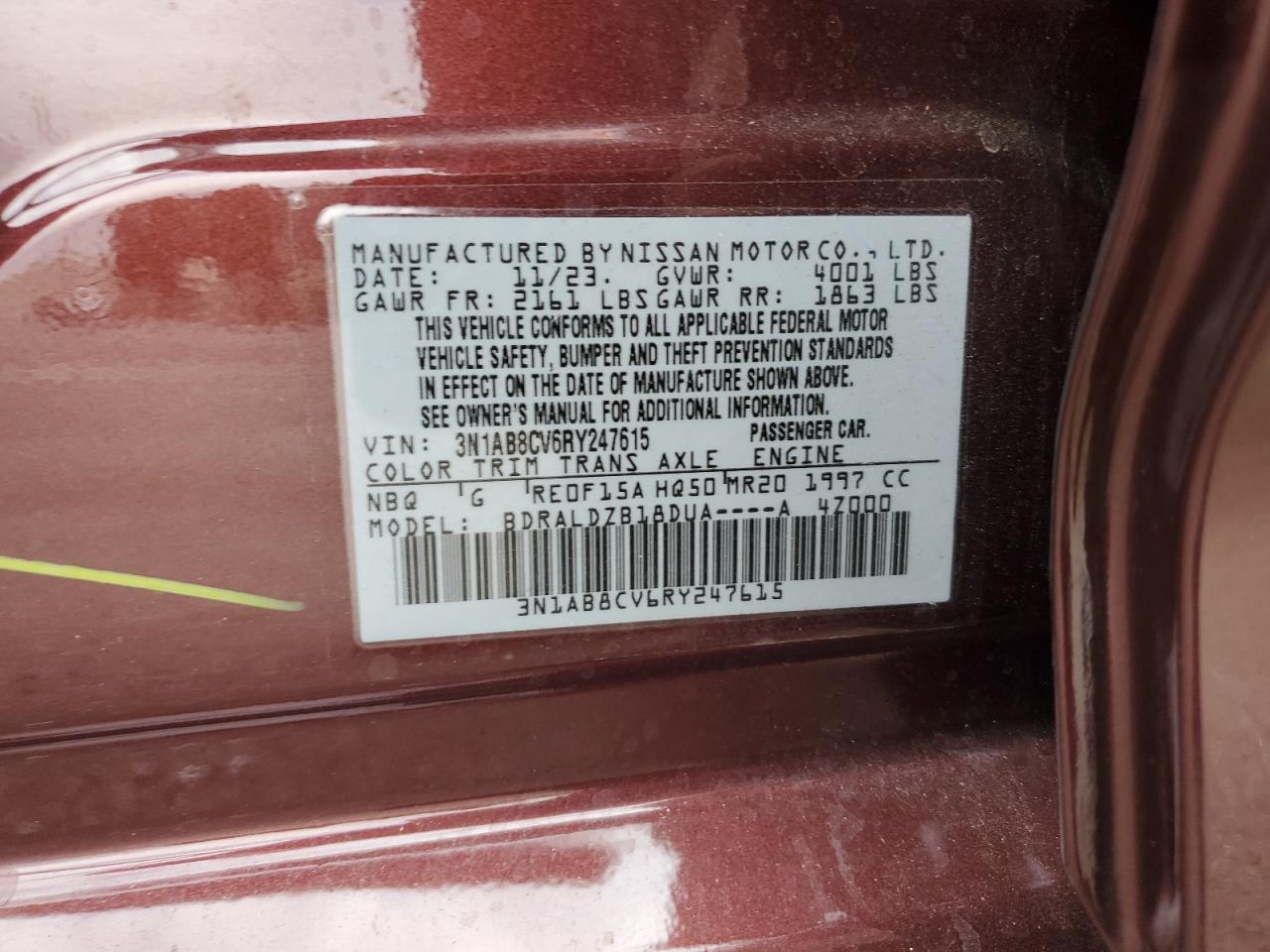 Nissan Sentra Sv Image 9