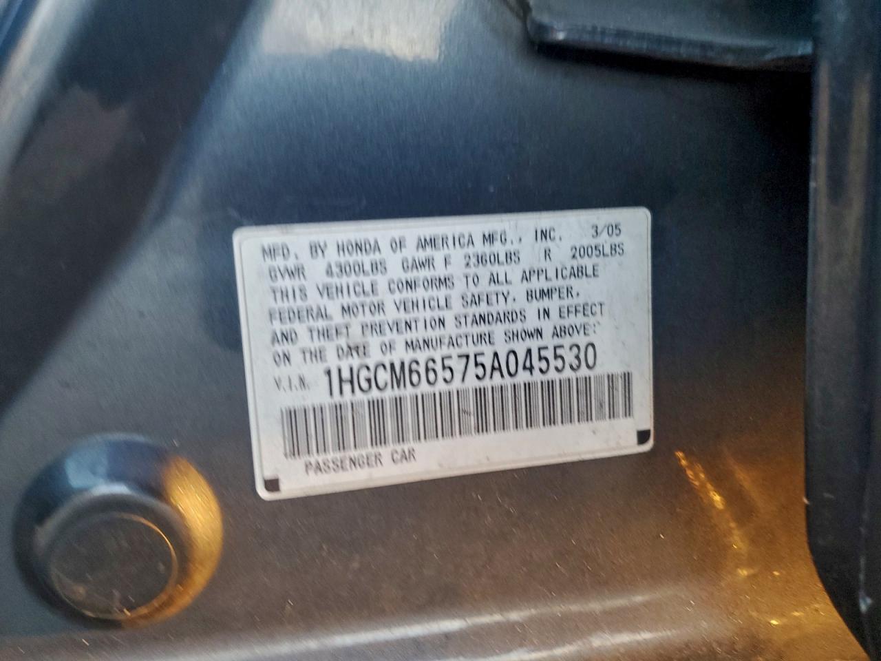 Honda Accord Ex Image 13