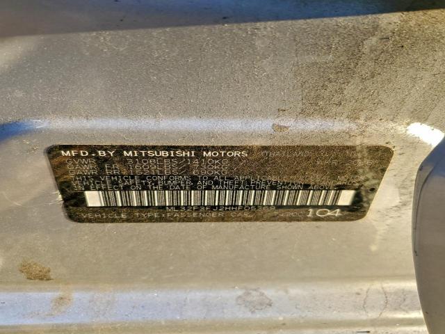 Mitsubishi Mirage G4 Es Image 11