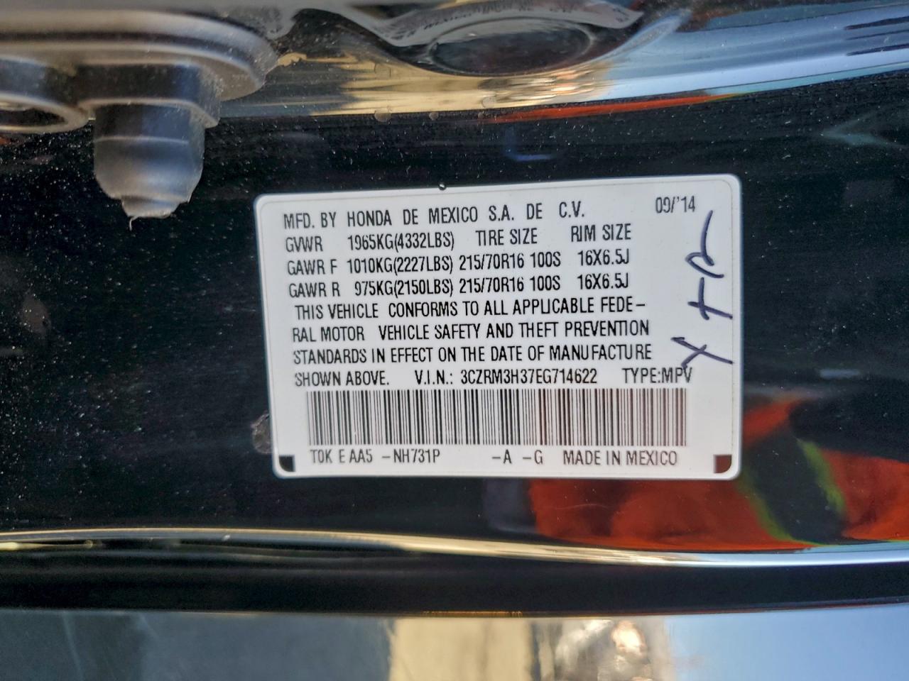 Honda Crv Lx Image 12