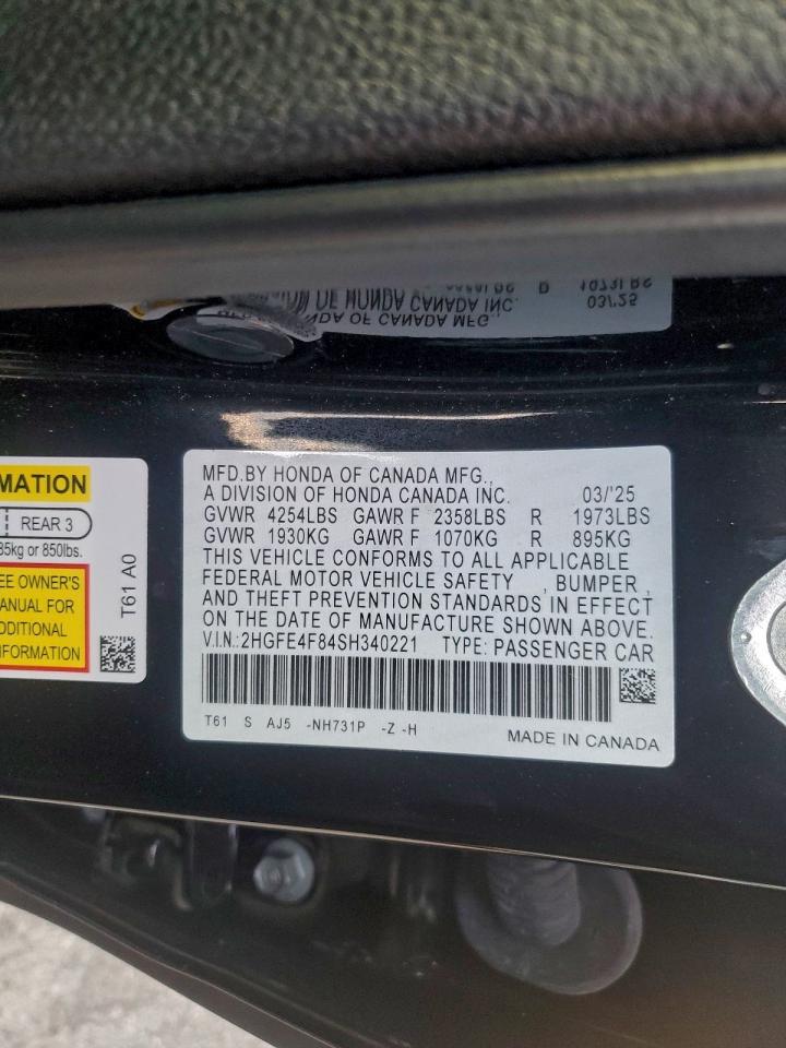 Honda Civic Sport Image 2