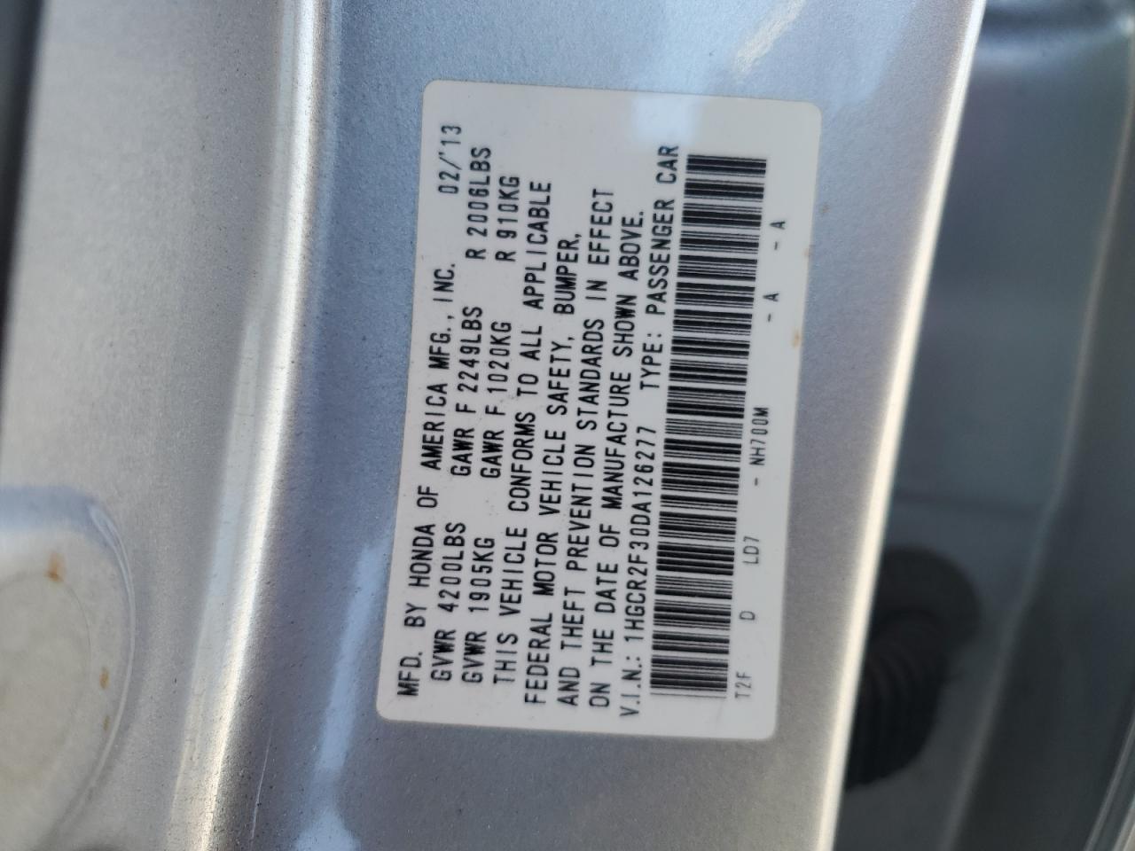 Honda Accord Lx Image 10