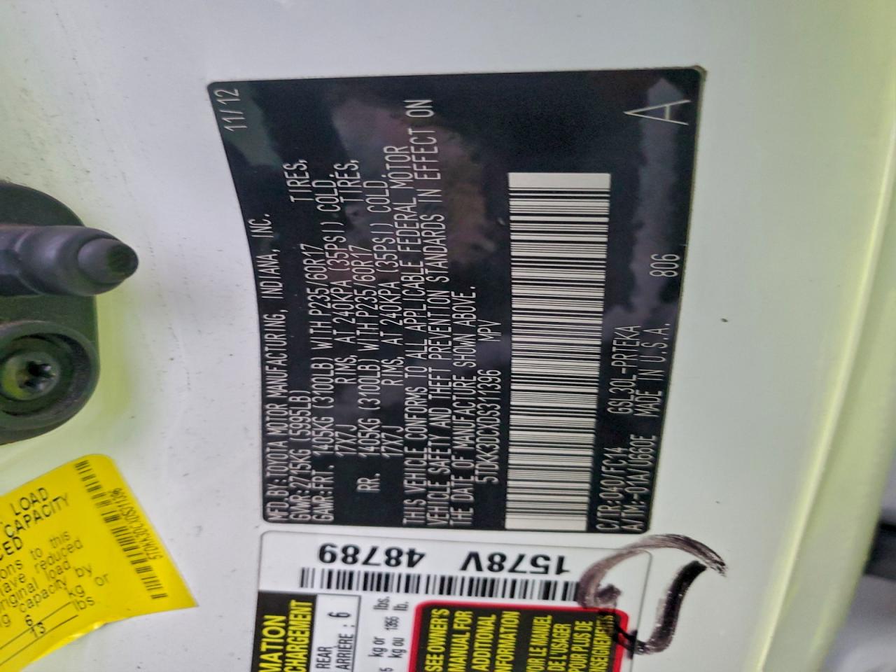 Toyota Sienna Le Image 8